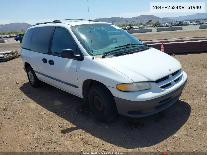 1999 Dodge Caravan VIN: 2B4FP2534XR161940 Lot: 41974872