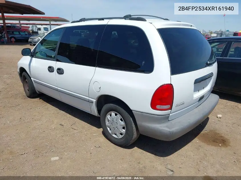 1999 Dodge Caravan VIN: 2B4FP2534XR161940 Lot: 41974872