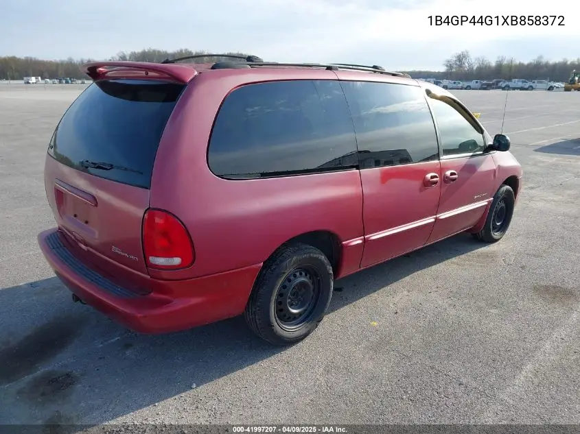 1999 Dodge Grand Caravan Se VIN: 1B4GP44G1XB858372 Lot: 41997207