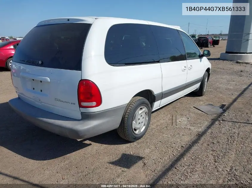 1999 Dodge Grand Caravan Se VIN: 1B4GP44G7XB561333 Lot: 42011411