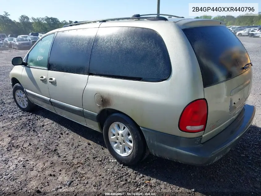 1999 Dodge Grand Caravan Se VIN: 2B4GP44GXXR440796 Lot: 42025627