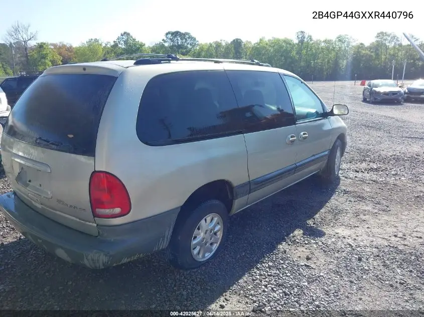 1999 Dodge Grand Caravan Se VIN: 2B4GP44GXXR440796 Lot: 42025627