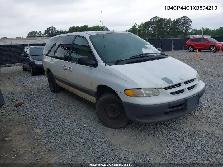 1999 Dodge Grand Caravan Se VIN: 1B4GP44G1XB894210 Lot: 42122444