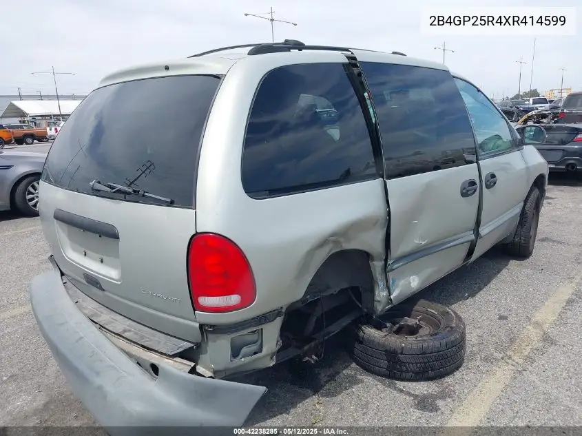 1999 Dodge Caravan VIN: 2B4GP25R4XR414599 Lot: 42238285