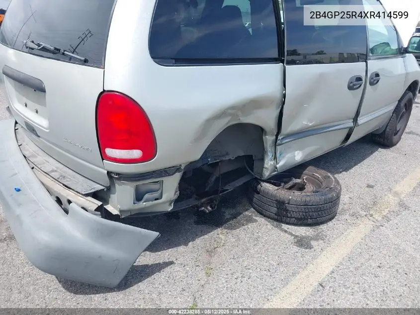 1999 Dodge Caravan VIN: 2B4GP25R4XR414599 Lot: 42238285