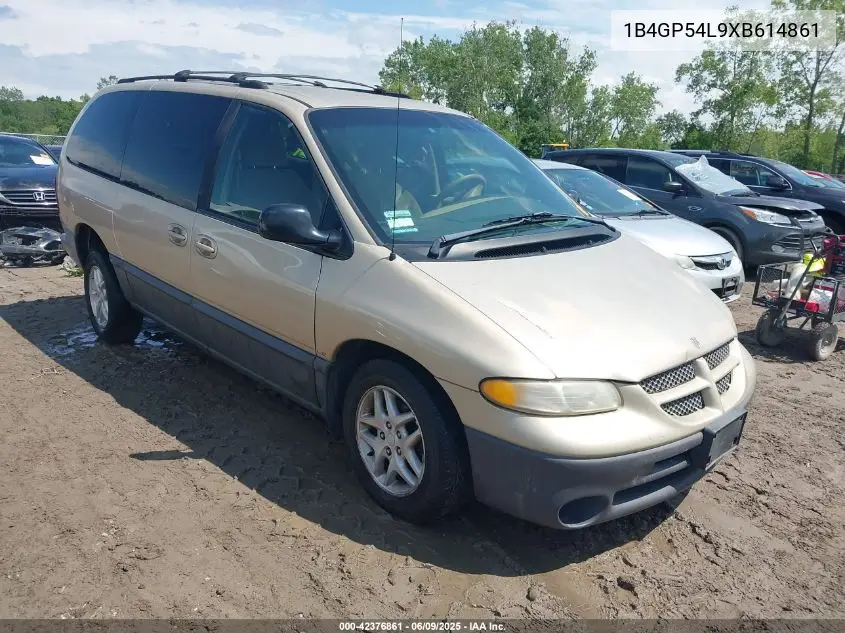 1999 Dodge Grand Caravan Le VIN: 1B4GP54L9XB614861 Lot: 42376861