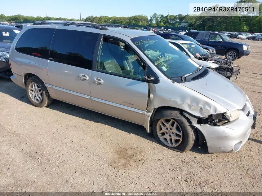 1999 Dodge Grand Caravan Se VIN: 2B4GP44R3XR476511 Lot: 42396378