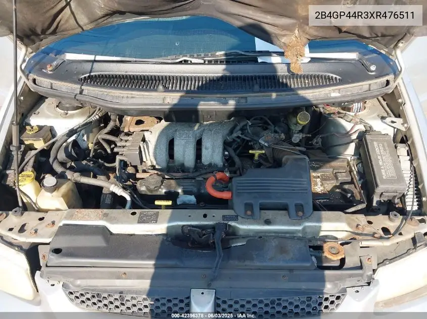 1999 Dodge Grand Caravan Se VIN: 2B4GP44R3XR476511 Lot: 42396378