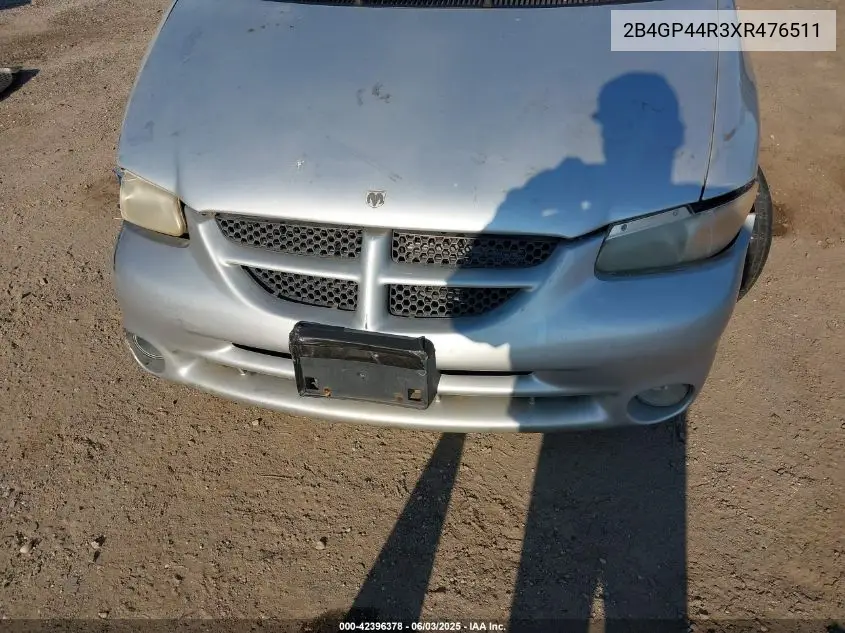 1999 Dodge Grand Caravan Se VIN: 2B4GP44R3XR476511 Lot: 42396378