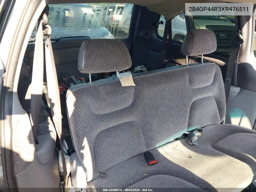 1999 Dodge Grand Caravan Se VIN: 2B4GP44R3XR476511 Lot: 42396378