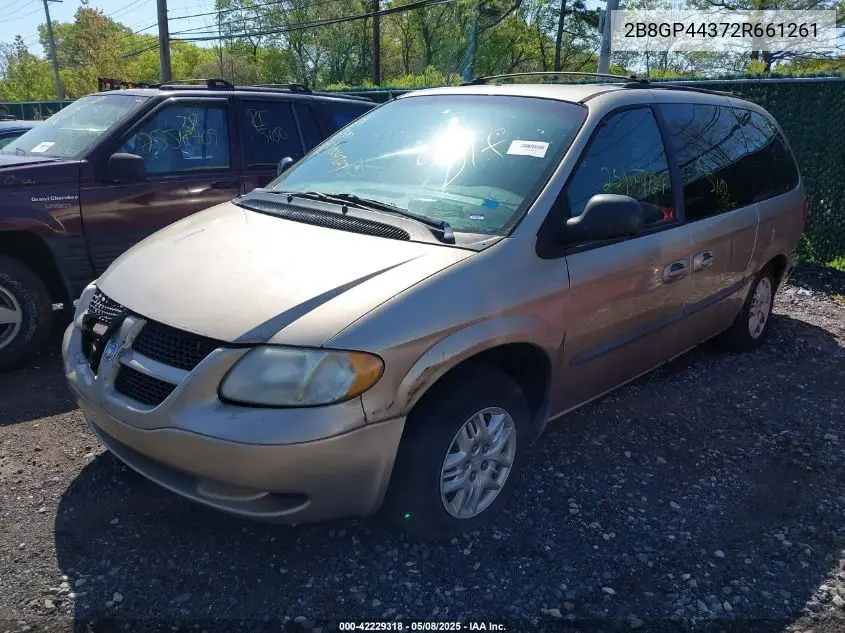 2002 Dodge Grand Caravan Sport VIN: 2B8GP44372R661261 Lot: 42229318