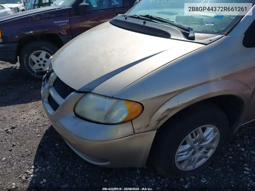2002 Dodge Grand Caravan Sport VIN: 2B8GP44372R661261 Lot: 42229318