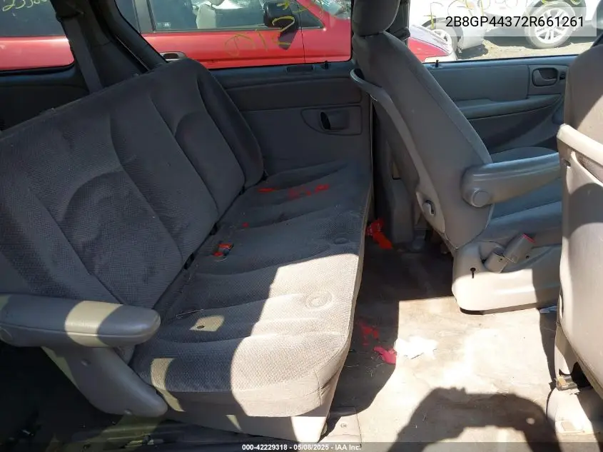 2002 Dodge Grand Caravan Sport VIN: 2B8GP44372R661261 Lot: 42229318