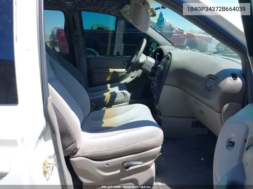 2002 Dodge Grand Caravan El VIN: 1B4GP34372B664039 Lot: 42235608