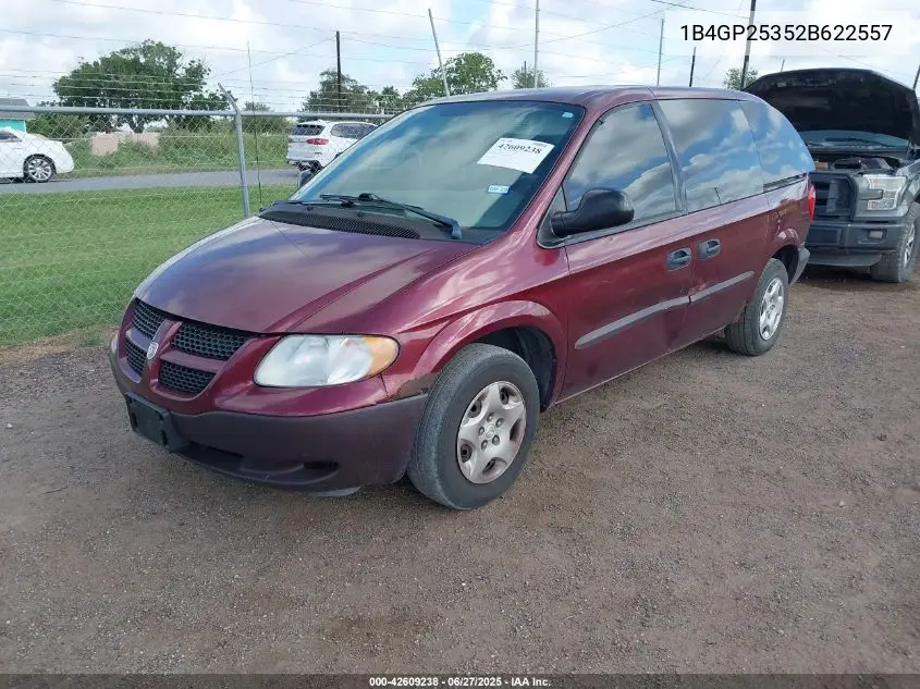 2002 Dodge Caravan Se VIN: 1B4GP25352B622557 Lot: 42609238