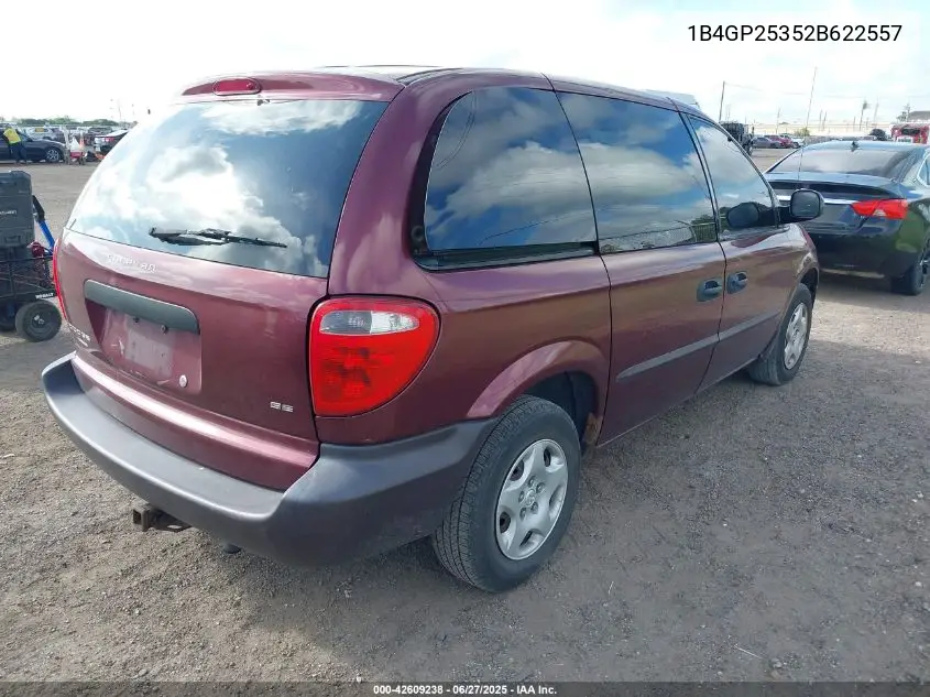 2002 Dodge Caravan Se VIN: 1B4GP25352B622557 Lot: 42609238