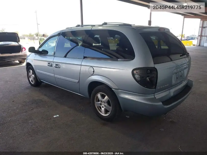 2005 Dodge Grand Caravan Sxt VIN: 2D4GP44L45R219775 Lot: 42570856