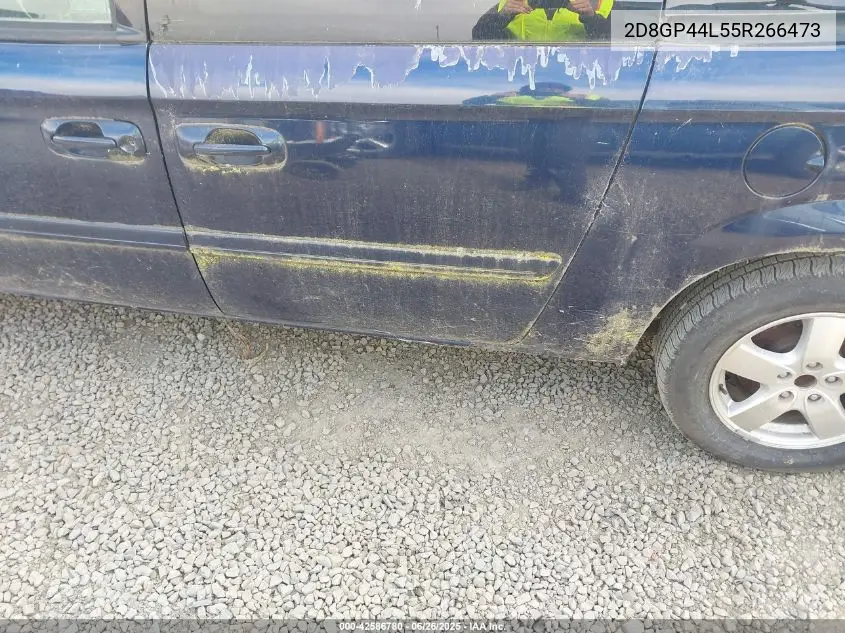 2005 Dodge Grand Caravan Sxt VIN: 2D8GP44L55R266473 Lot: 42586780