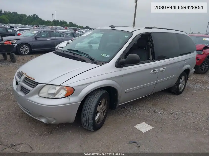 2005 Dodge Grand Caravan Sxt VIN: 2D8GP44L65R428854 Lot: 42597773