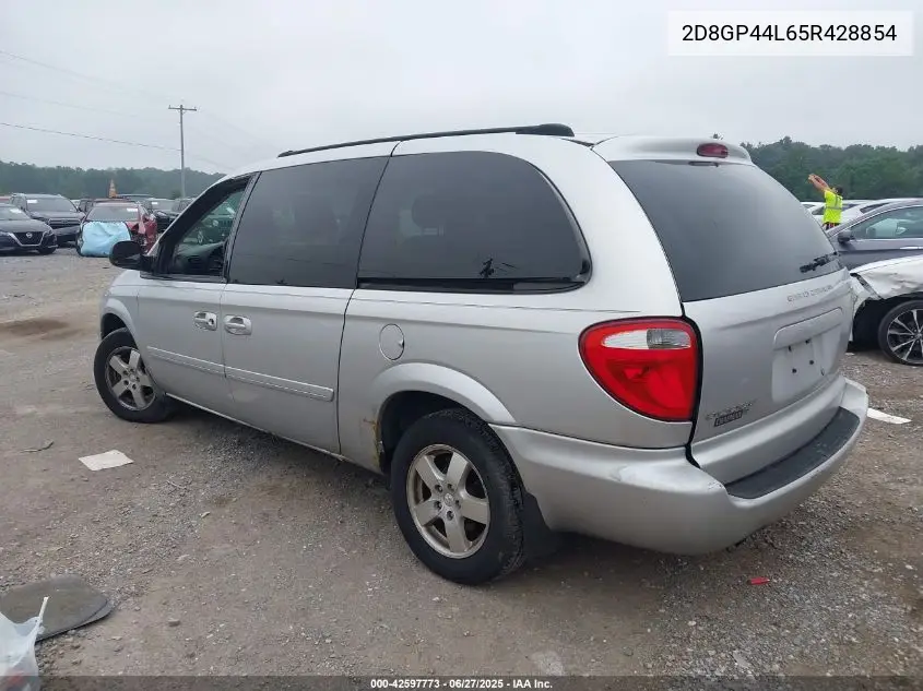 2005 Dodge Grand Caravan Sxt VIN: 2D8GP44L65R428854 Lot: 42597773