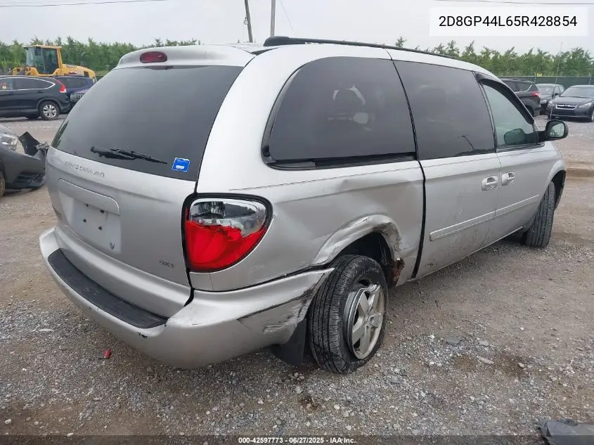 2005 Dodge Grand Caravan Sxt VIN: 2D8GP44L65R428854 Lot: 42597773