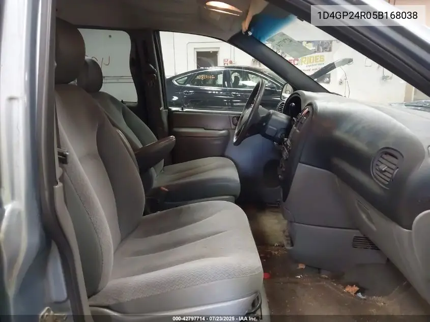 2005 Dodge Grand Caravan Se VIN: 1D4GP24R05B168038 Lot: 42797714