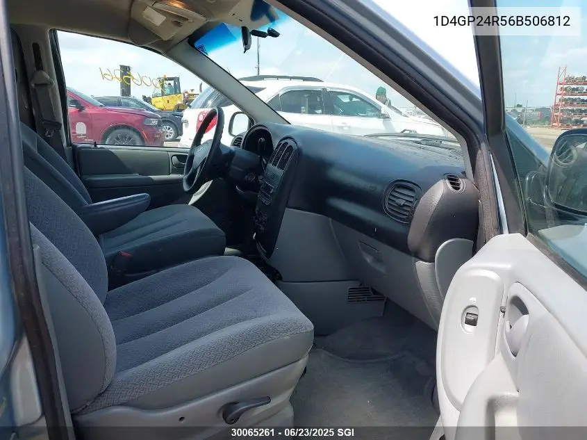 2006 Dodge Grand Caravan Se VIN: 1D4GP24R56B506812 Lot: 30065261