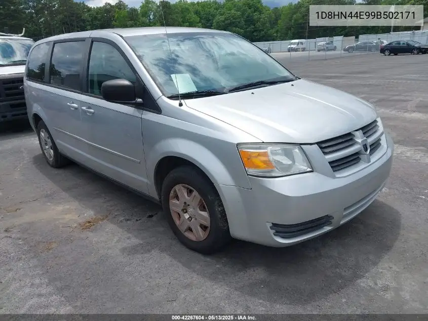 2009 Dodge Grand Caravan Se VIN: 1D8HN44E99B502171 Lot: 42267604