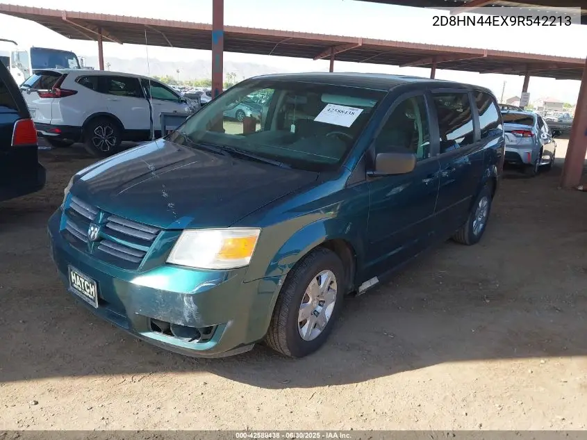 2009 Dodge Grand Caravan Se VIN: 2D8HN44EX9R542213 Lot: 42588438