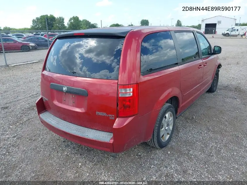 2009 Dodge Grand Caravan Se VIN: 2D8HN44E89R590177 Lot: 42824703