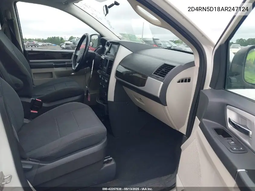 2010 Dodge Grand Caravan Sxt VIN: 2D4RN5D18AR247124 Lot: 42257538
