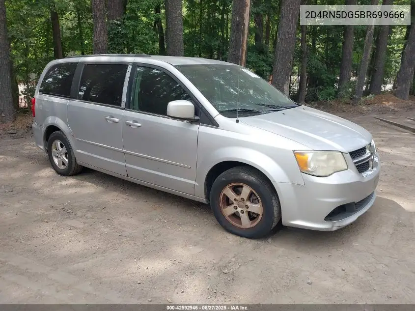 2011 Dodge Grand Caravan Crew VIN: 2D4RN5DG5BR699666 Lot: 42592946