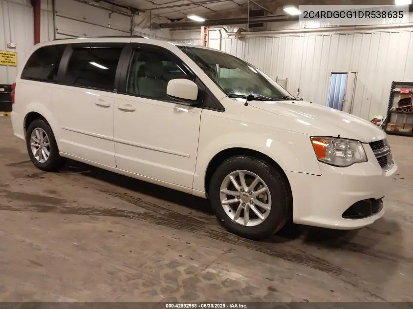 2013 Dodge Grand Caravan Sxt VIN: 2C4RDGCG1DR538635 Lot: 42592988