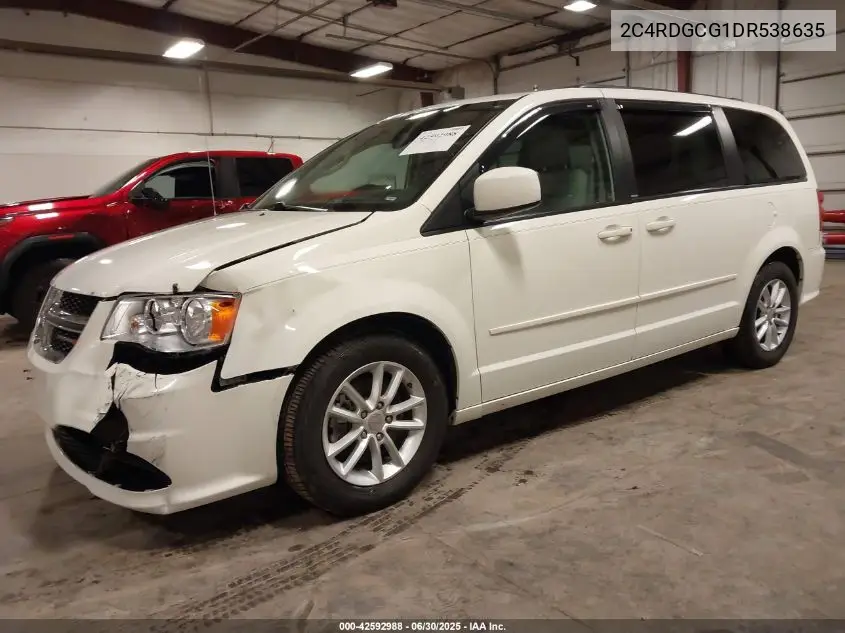 2013 Dodge Grand Caravan Sxt VIN: 2C4RDGCG1DR538635 Lot: 42592988