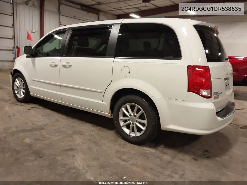 2013 Dodge Grand Caravan Sxt VIN: 2C4RDGCG1DR538635 Lot: 42592988