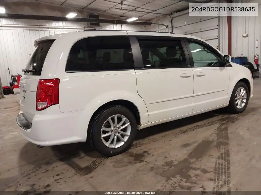 2013 Dodge Grand Caravan Sxt VIN: 2C4RDGCG1DR538635 Lot: 42592988