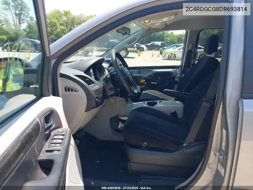 2C4RDGCG8DR693814 2013 Dodge Grand Caravan Sxt
