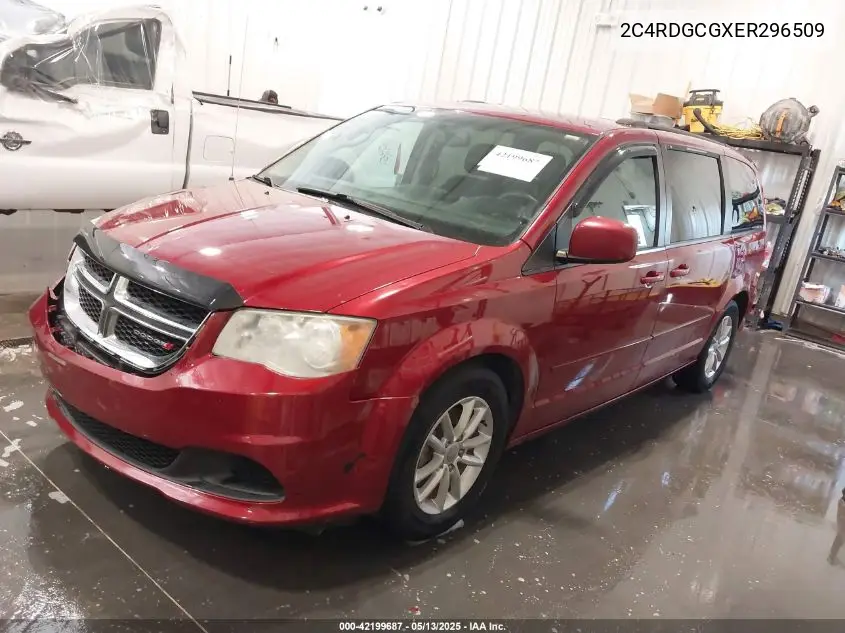 2014 Dodge Grand Caravan Sxt VIN: 2C4RDGCGXER296509 Lot: 42199687