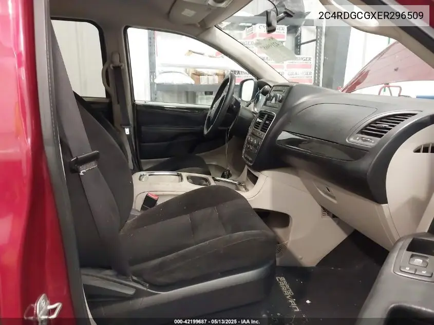 2014 Dodge Grand Caravan Sxt VIN: 2C4RDGCGXER296509 Lot: 42199687