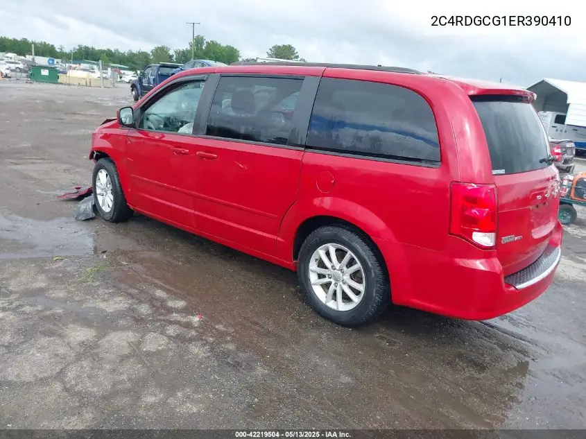 2014 Dodge Grand Caravan Sxt VIN: 2C4RDGCG1ER390410 Lot: 42219504