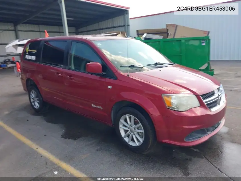 2014 Dodge Grand Caravan Se 30Th Anniversary VIN: 2C4RDGBG1ER453006 Lot: 42605221