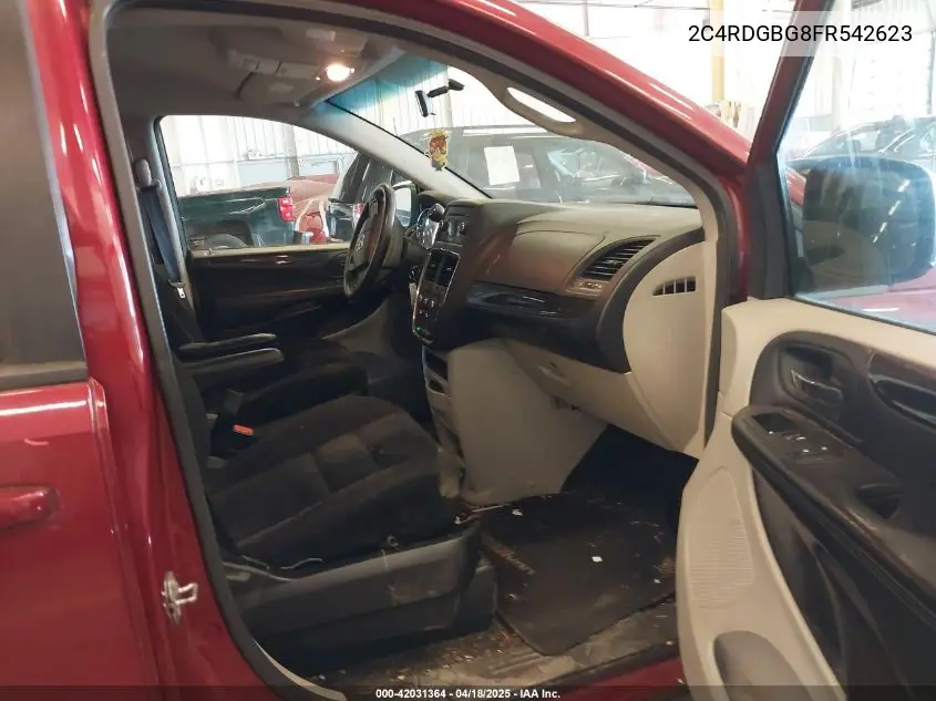 2015 Dodge Grand Caravan Se VIN: 2C4RDGBG8FR542623 Lot: 42031364