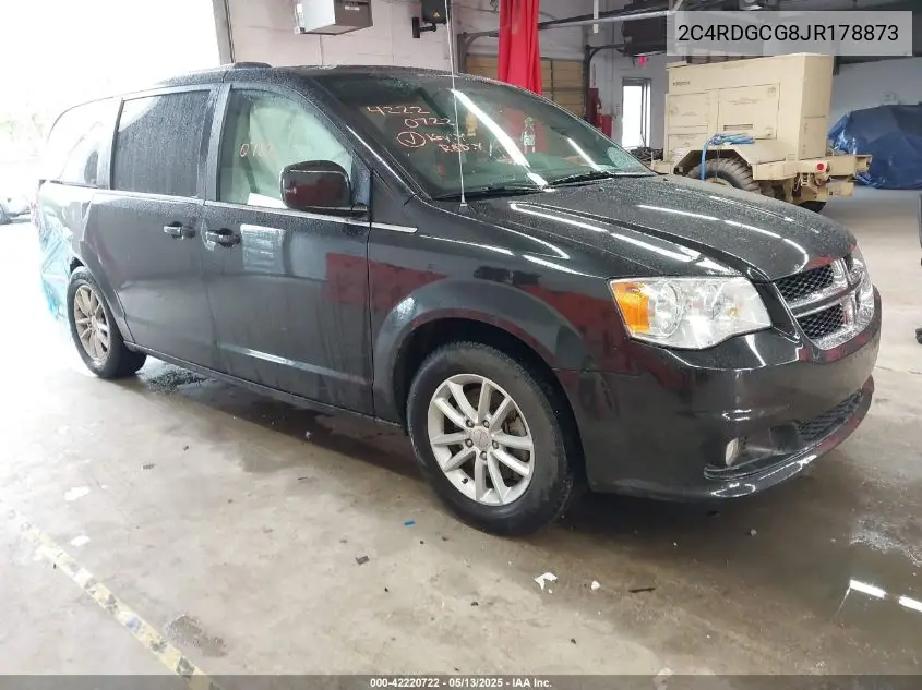 2018 Dodge Grand Caravan Sxt VIN: 2C4RDGCG8JR178873 Lot: 42220722