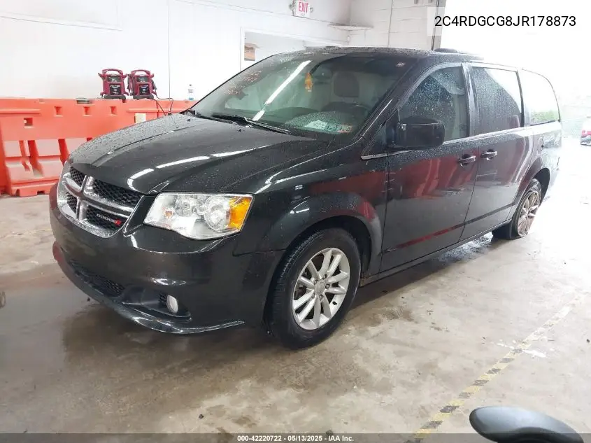 2018 Dodge Grand Caravan Sxt VIN: 2C4RDGCG8JR178873 Lot: 42220722