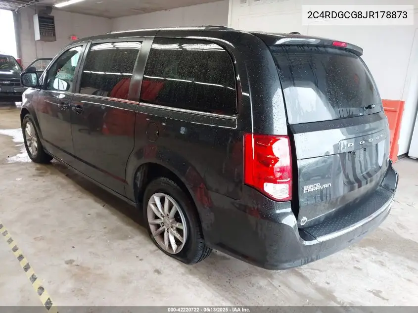 2018 Dodge Grand Caravan Sxt VIN: 2C4RDGCG8JR178873 Lot: 42220722