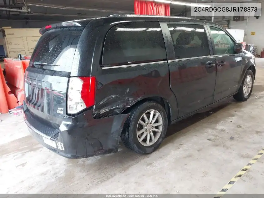 2018 Dodge Grand Caravan Sxt VIN: 2C4RDGCG8JR178873 Lot: 42220722