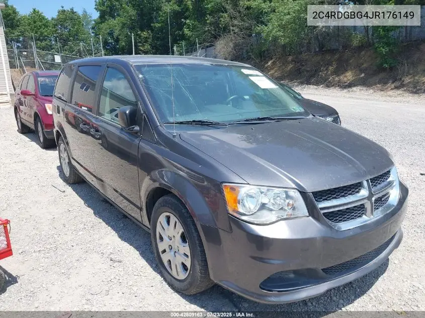 2C4RDGBG4JR176149 2018 Dodge Grand Caravan Se