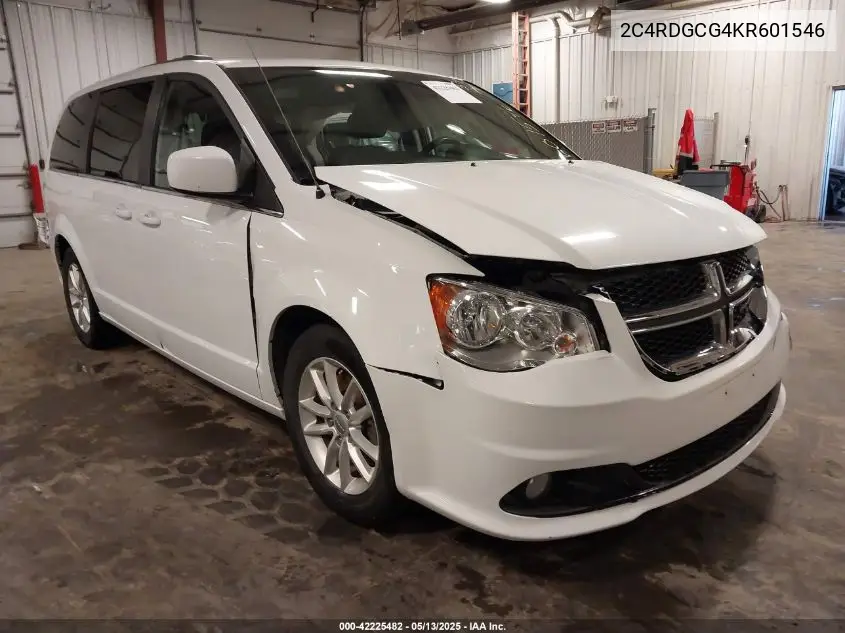2019 Dodge Grand Caravan Sxt VIN: 2C4RDGCG4KR601546 Lot: 42225482