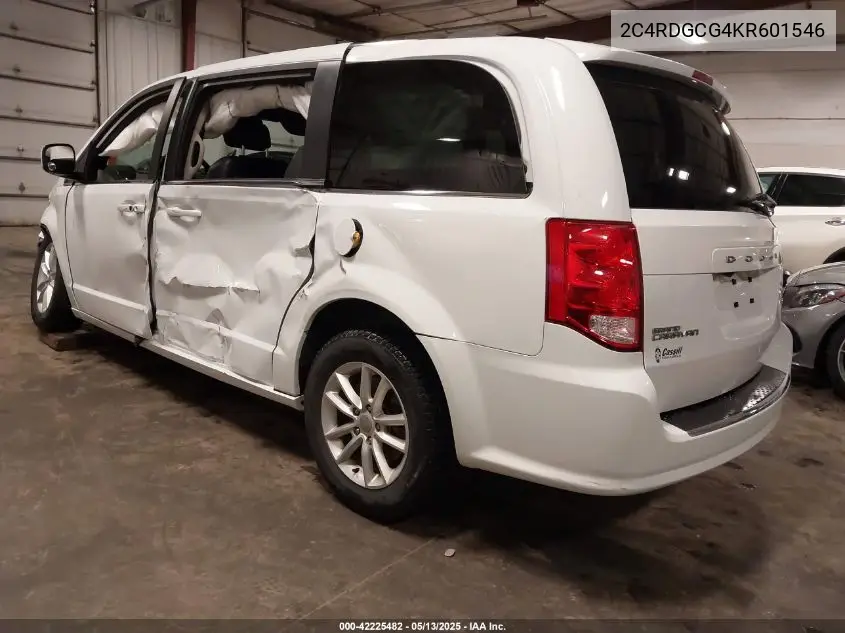 2019 Dodge Grand Caravan Sxt VIN: 2C4RDGCG4KR601546 Lot: 42225482
