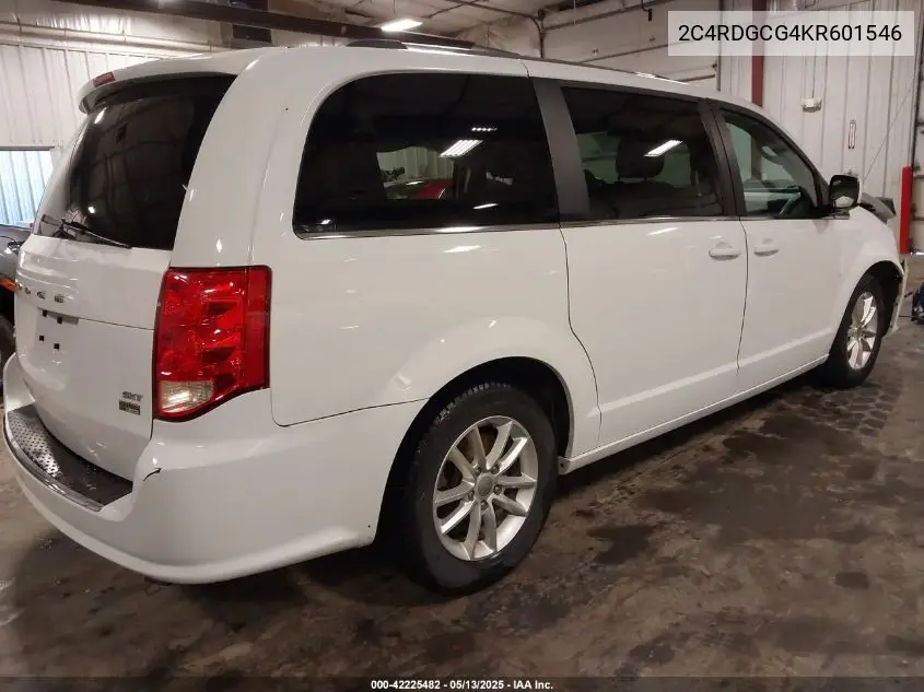 2019 Dodge Grand Caravan Sxt VIN: 2C4RDGCG4KR601546 Lot: 42225482